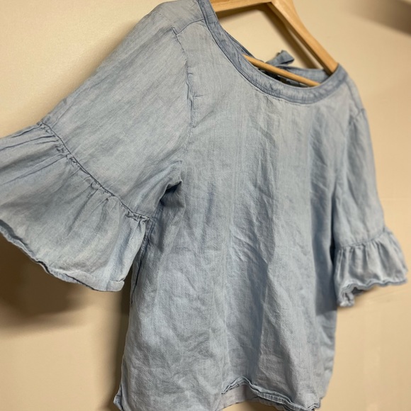 Denim Blouse - Picture 2 of 4